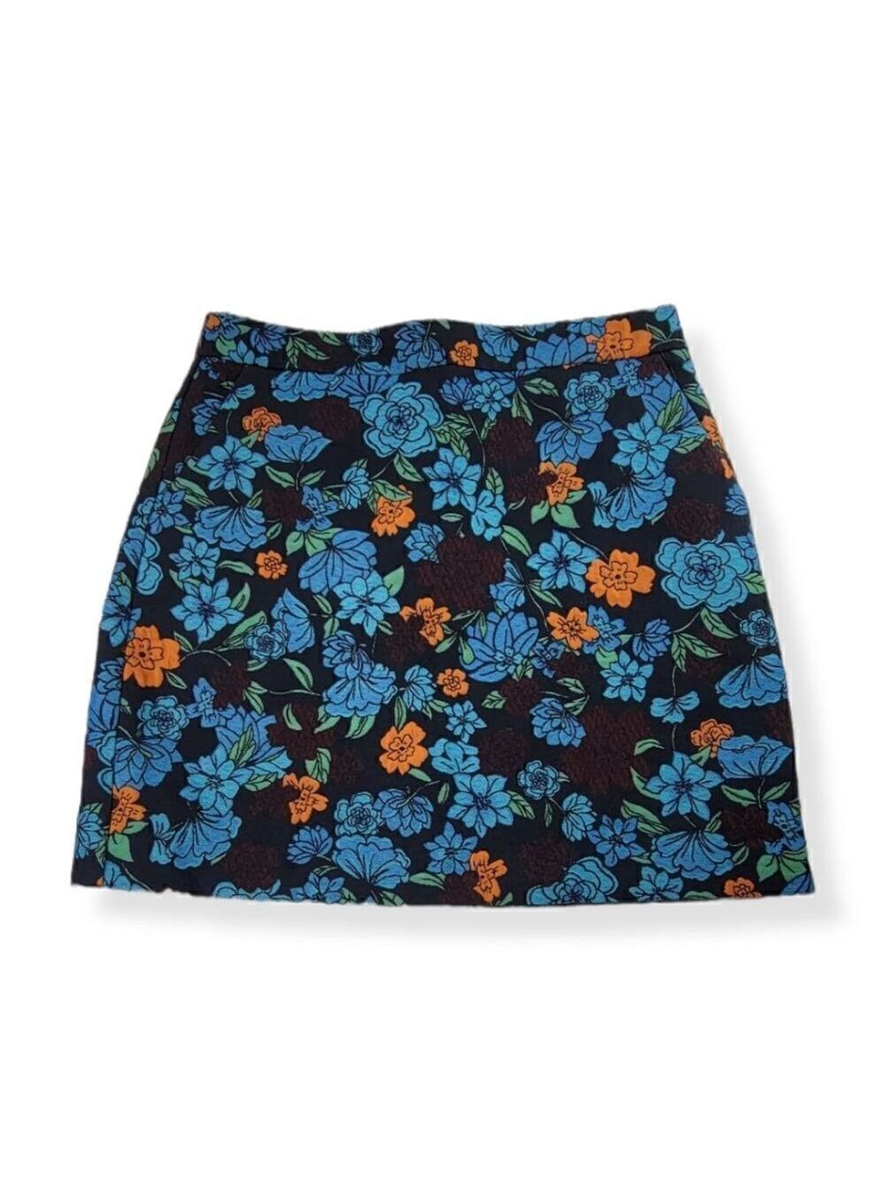 Loft Floral Skirt Size 6